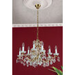 Candelabru modern cristal Aur 24k 9xE14/40W, Hirohito LU 2143/6+3 Gold Orion